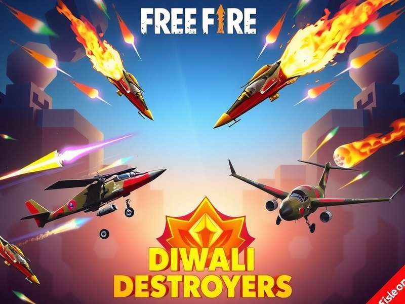 Celebrate Diwali with explosive gameplay Free Fire Diwali Destroyers Banner